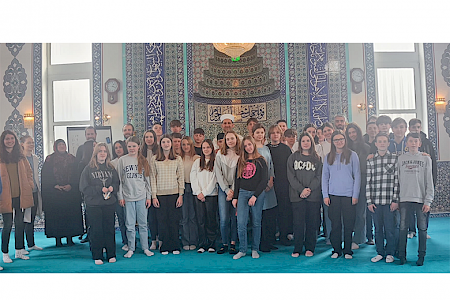 Besuch der Haci Bayram Moschee in Hockenheim