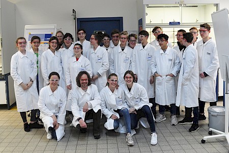 9. Klasse besucht BASF in Ludwigshaften